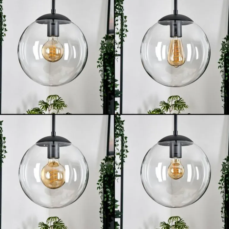 Gastor Suspension, Boule lumineuse 25 cm Clair, 1 lumière