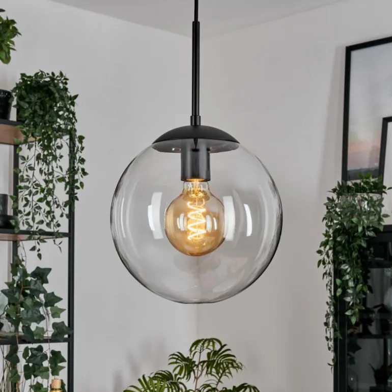 Gastor Suspension, Boule lumineuse 25 cm Clair, 1 lumière