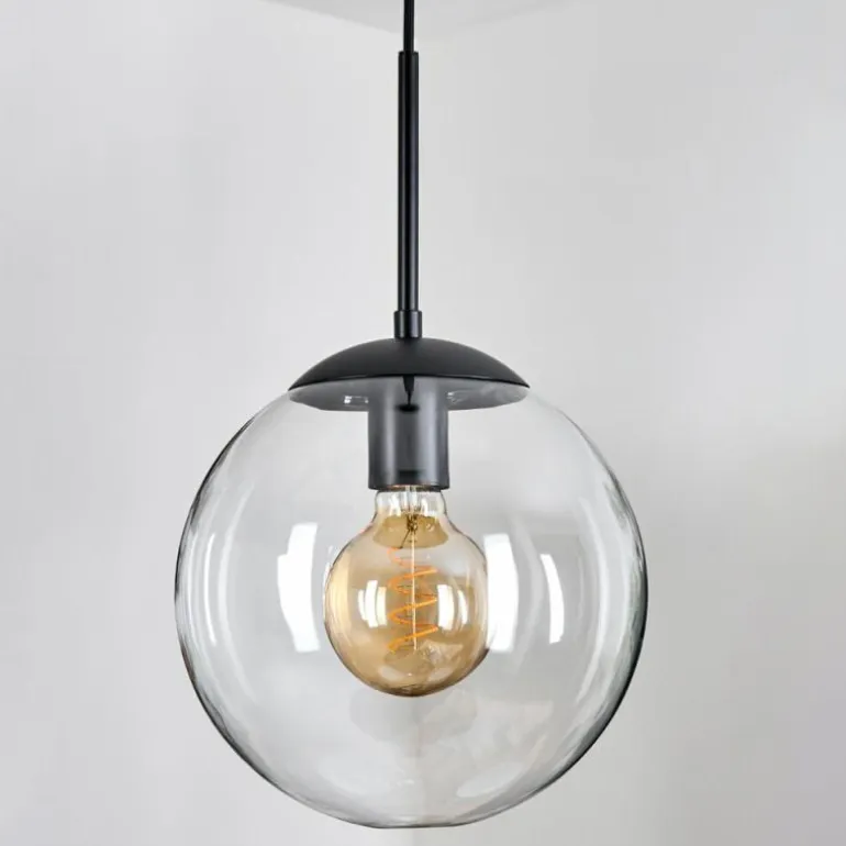 Gastor Suspension, Boule lumineuse 25 cm Clair, 1 lumière