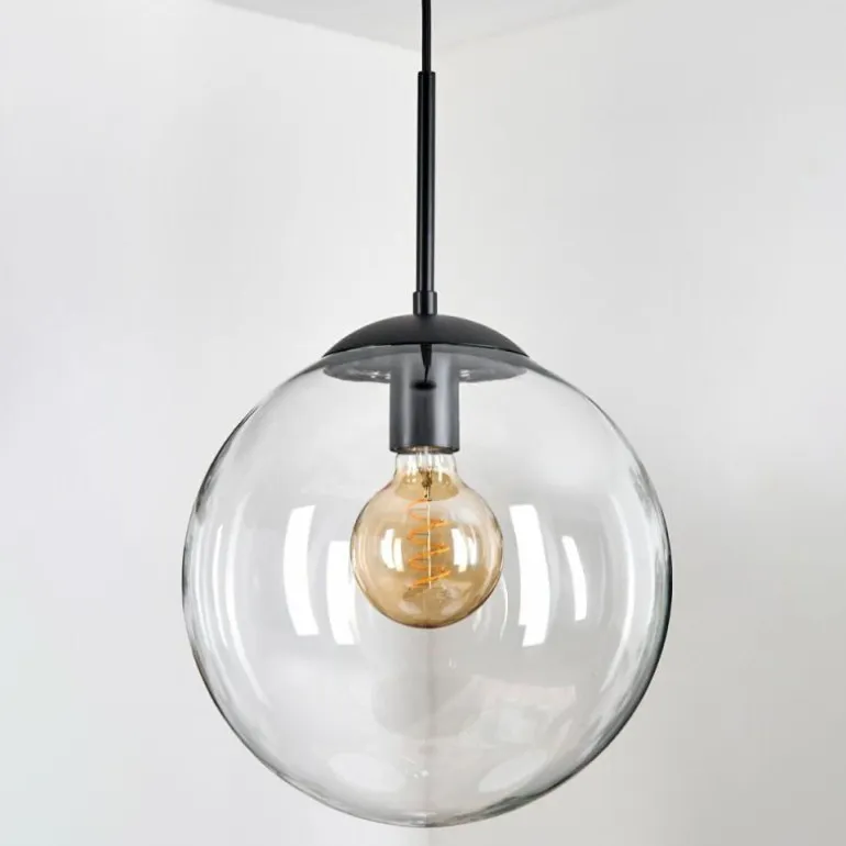 Gastor Suspension, Boule lumineuse 30 cm Clair, 1 lumière