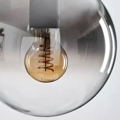 Gastor Suspension, Boule lumineuse Clair, Fumé, 3 lumières