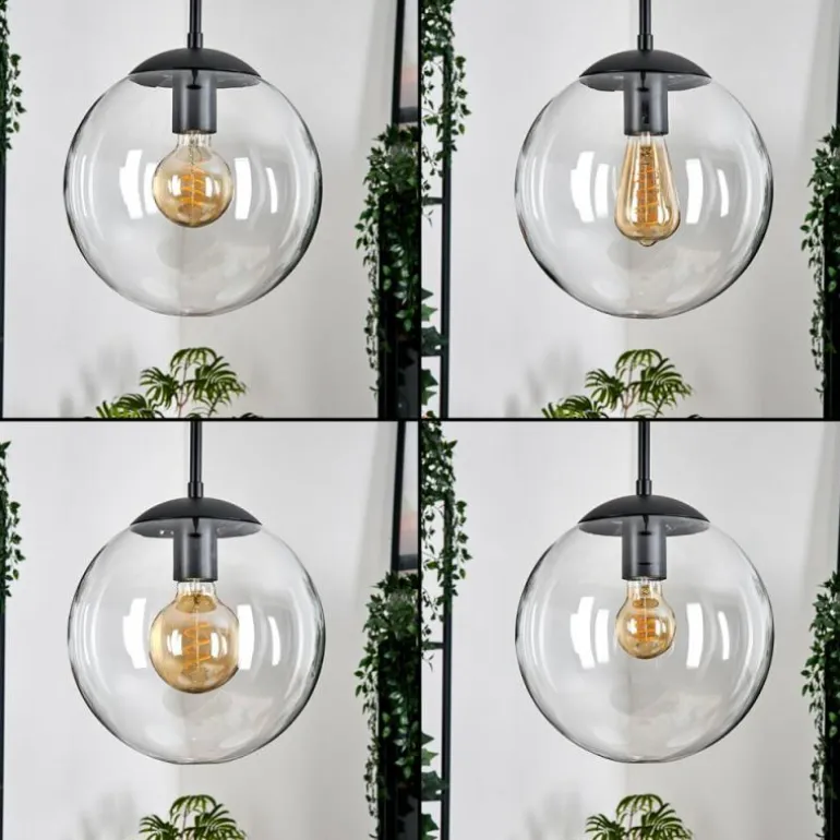 Gastor Suspension, Boule lumineuse Clair, 3 lumières