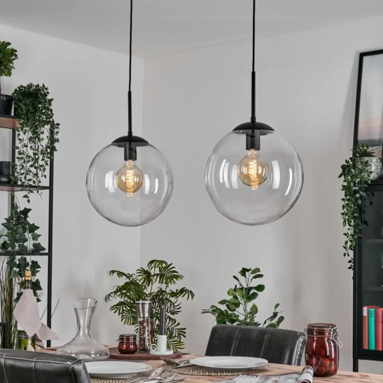 Gastor Suspension, Boule lumineuse, Suspension Clair, 2 lumières