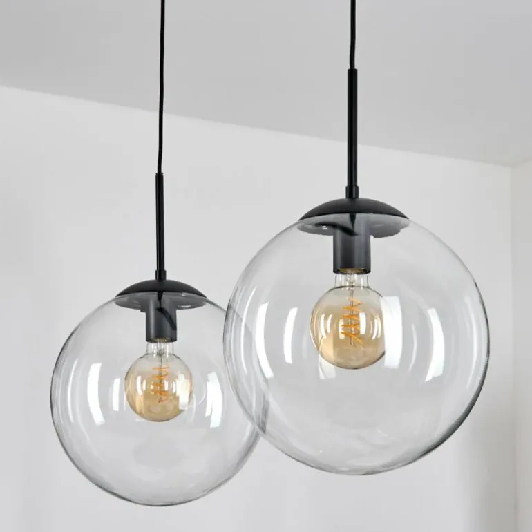 Gastor Suspension, Boule lumineuse, Suspension Clair, 2 lumières