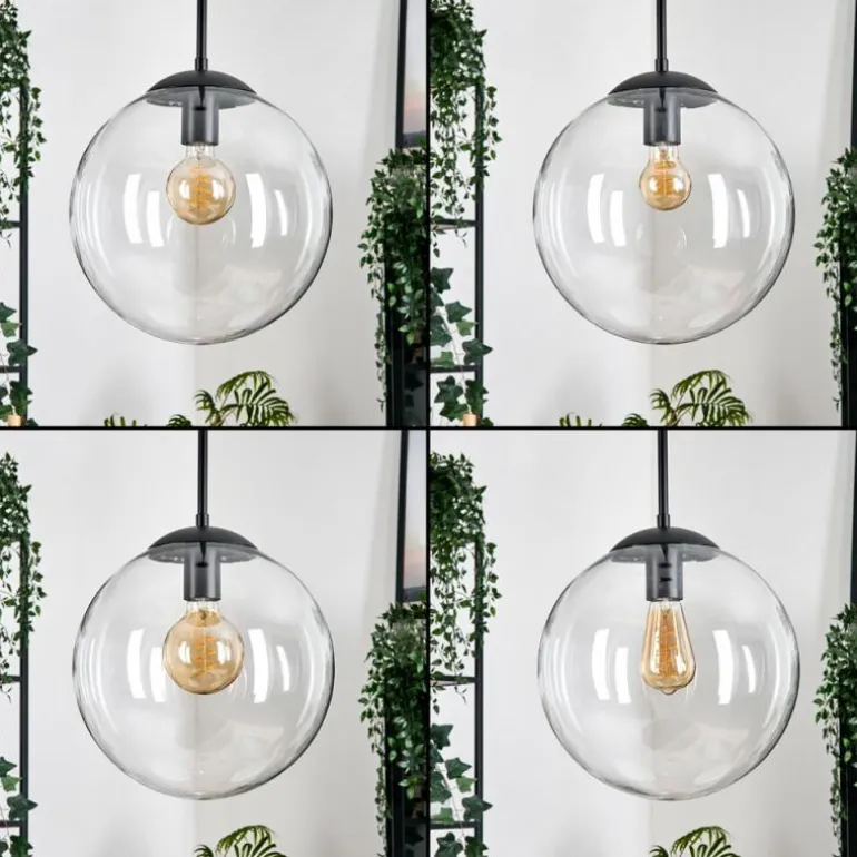 Gastor Suspension, Boule lumineuse, Suspension Clair, 3 lumières