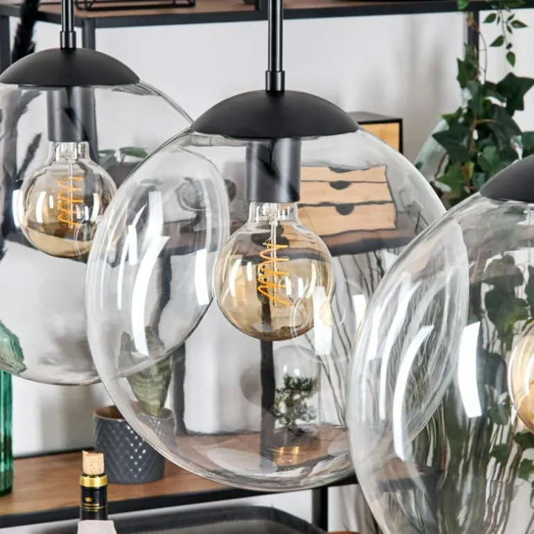 Gastor Suspension, Boule lumineuse, Suspension Clair, 3 lumières