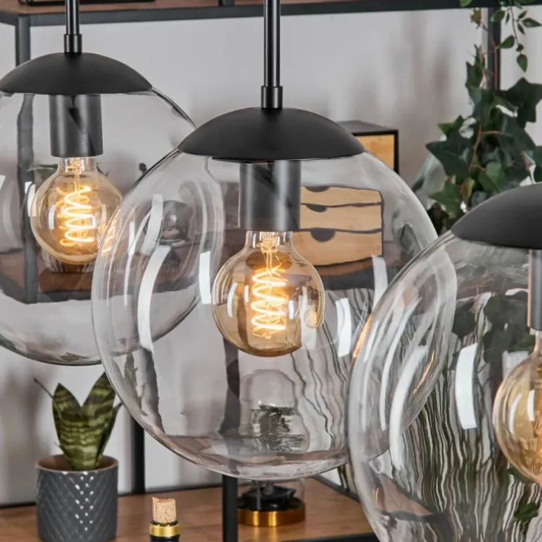 Gastor Suspension, Boule lumineuse, Suspension Clair, 4 lumières