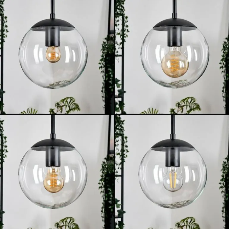 Gastor Suspension, Boule lumineuse, Suspension Clair, 5 lumières