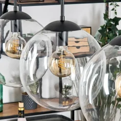 Gastor Suspension, Boule lumineuse, Suspension Clair, 4 lumières