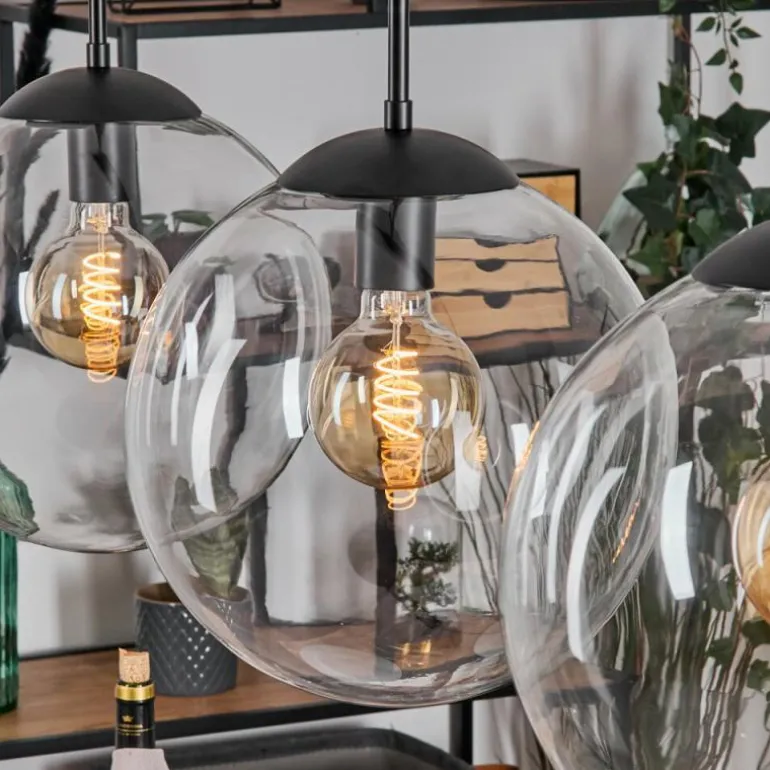 Gastor Suspension, Boule lumineuse, Suspension Clair, 4 lumières