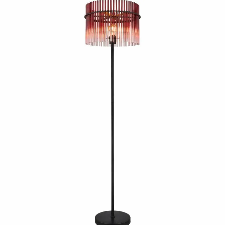Gorley Lampadaire Luminaires Globo Lighting Noir, 1 lumière