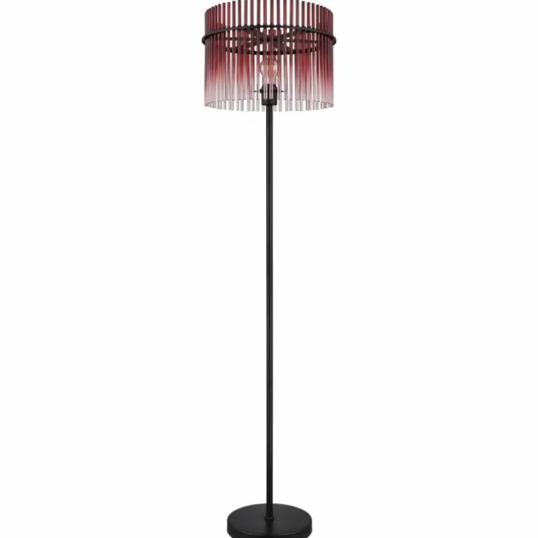 Gorley Lampadaire Luminaires Globo Lighting Noir, 1 lumière