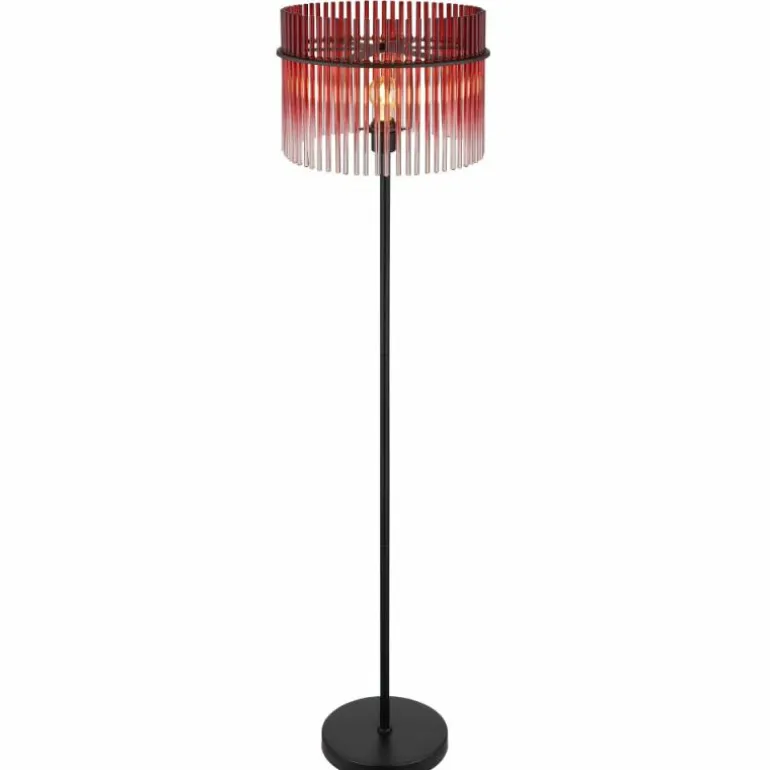 Gorley Lampadaire Luminaires Globo Lighting Noir, 1 lumière