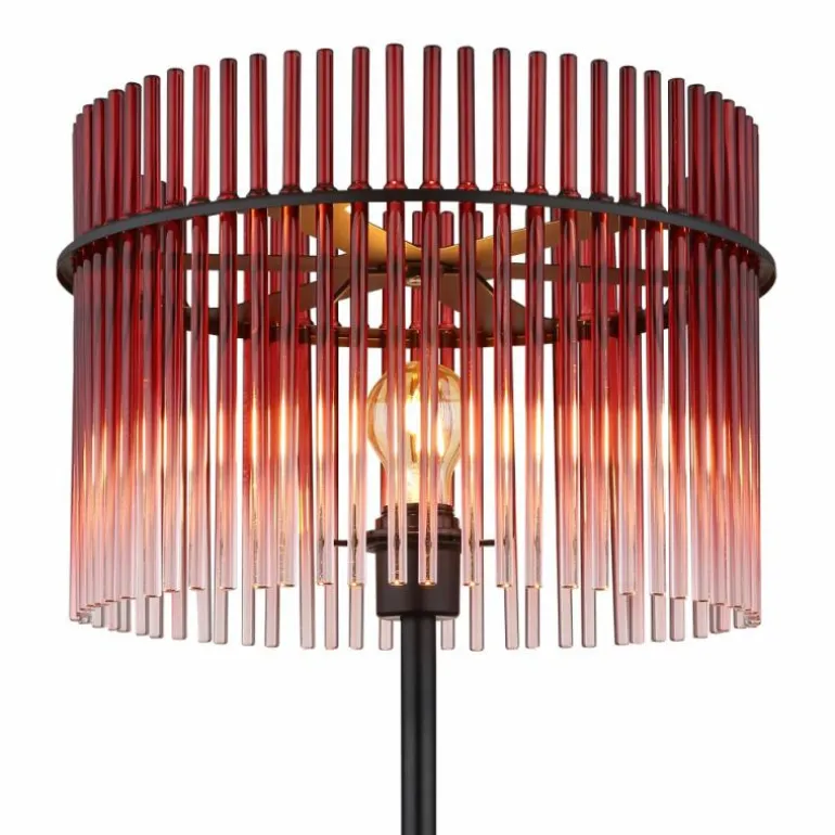 Gorley Lampadaire Luminaires Globo Lighting Noir, 1 lumière