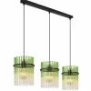 Gorley Suspension Luminaires Globo Lighting Noir, 3 lumières