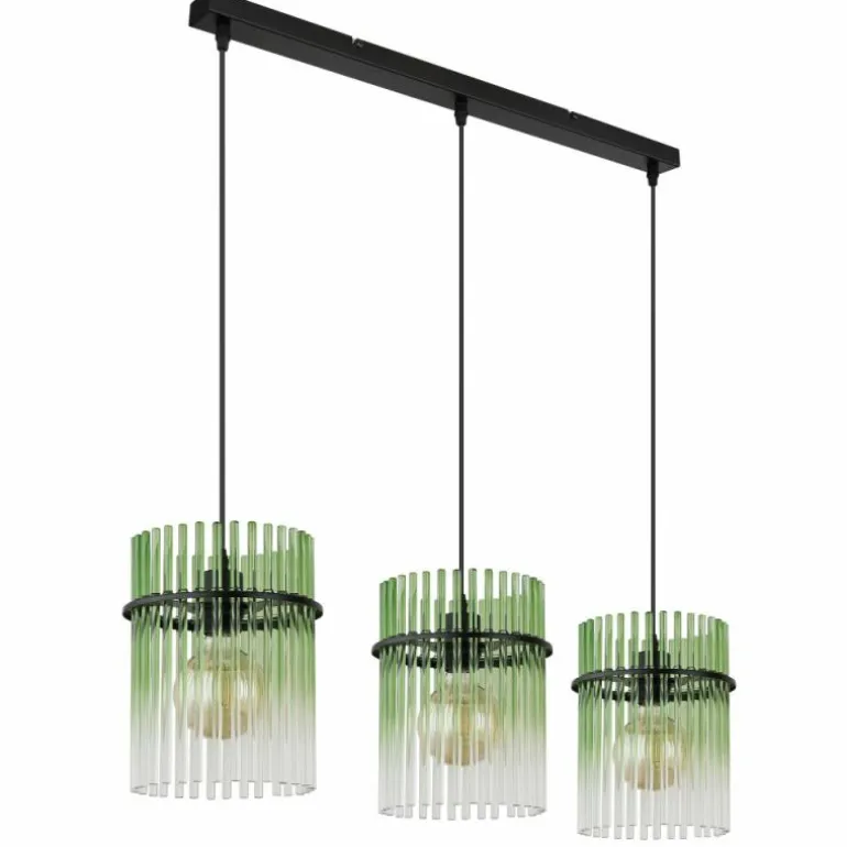 Gorley Suspension Luminaires Globo Lighting Noir, 3 lumières