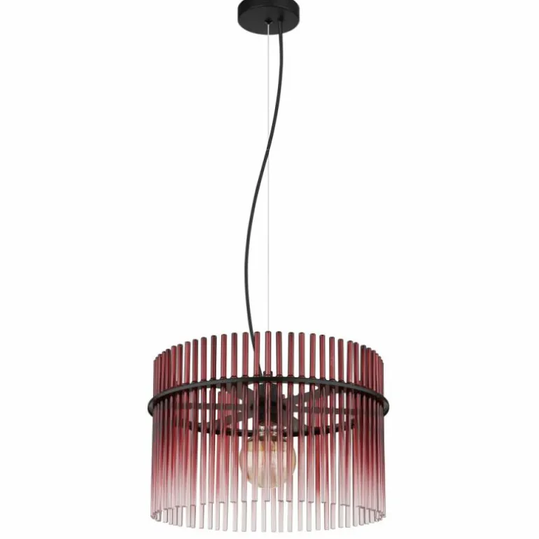 Gorley Suspension Luminaires Globo Lighting Noir, 1 lumière