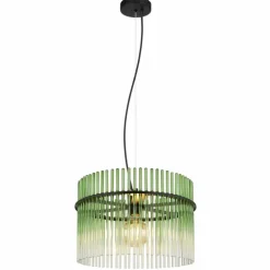 Gorley Suspension Luminaires Globo Lighting Noir, 1 lumière