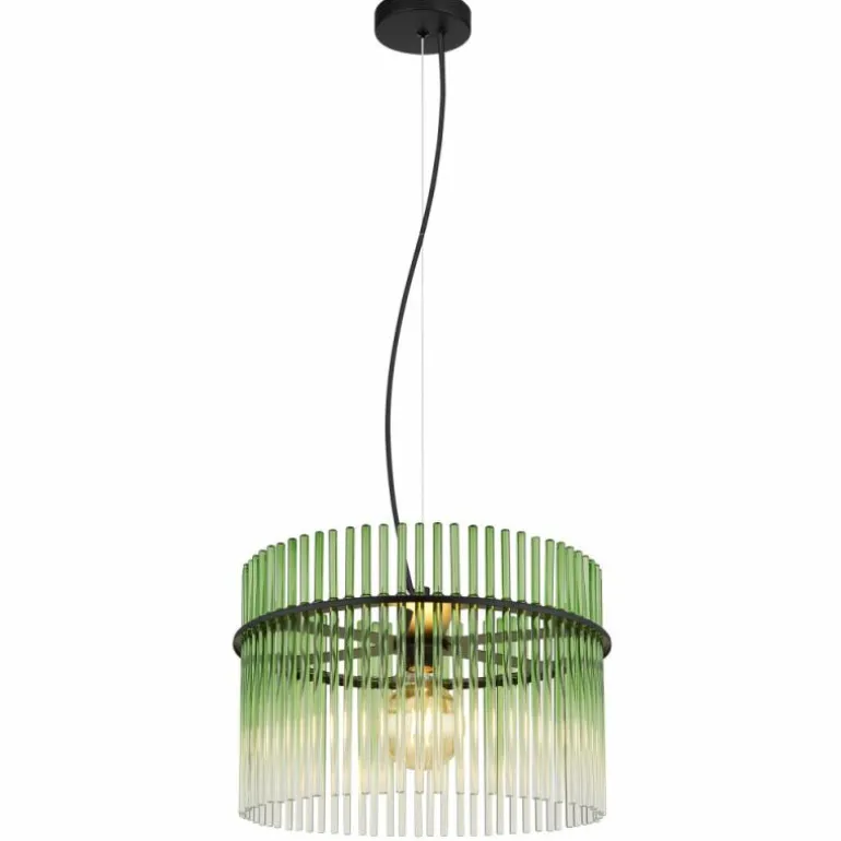 Gorley Suspension Luminaires Globo Lighting Noir, 1 lumière