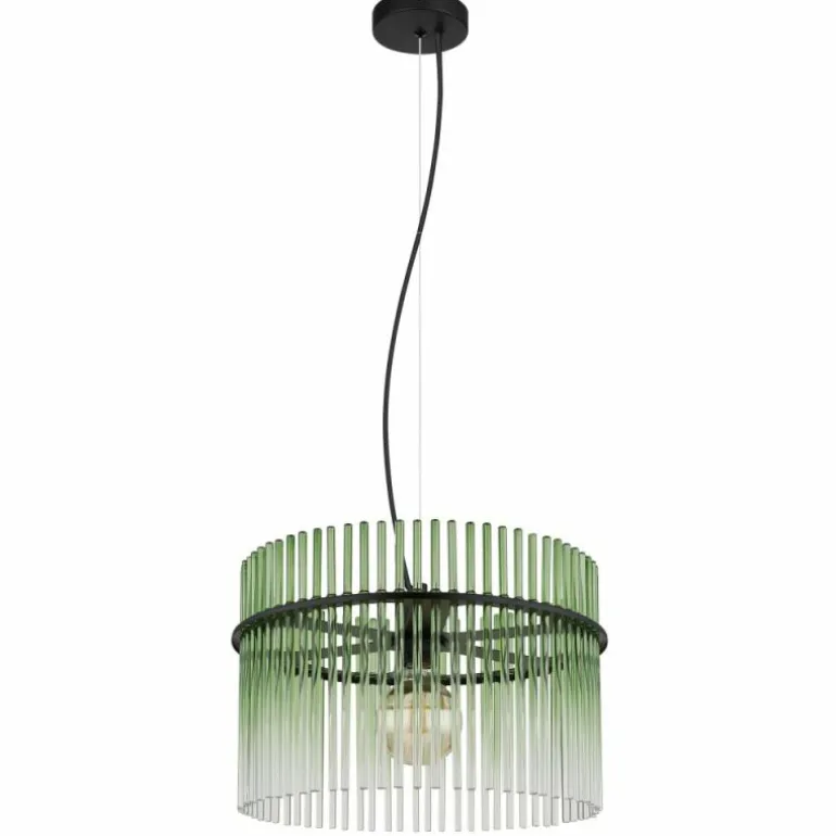Gorley Suspension Luminaires Globo Lighting Noir, 1 lumière