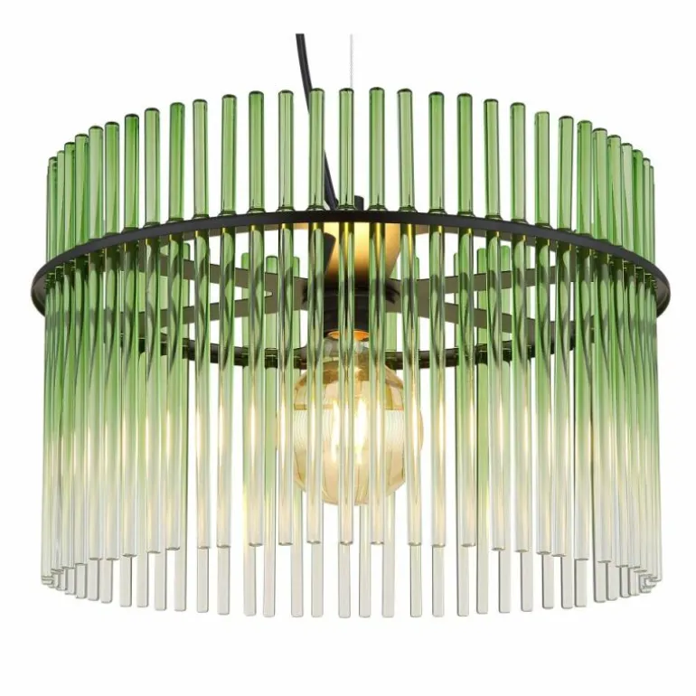 Gorley Suspension Luminaires Globo Lighting Noir, 1 lumière