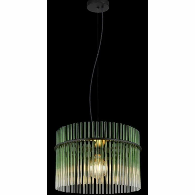 Gorley Suspension Luminaires Globo Lighting Noir, 1 lumière