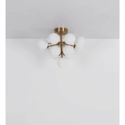 Grappy Plafonnier Luminaires Globo Lighting Or, 13 lumières
