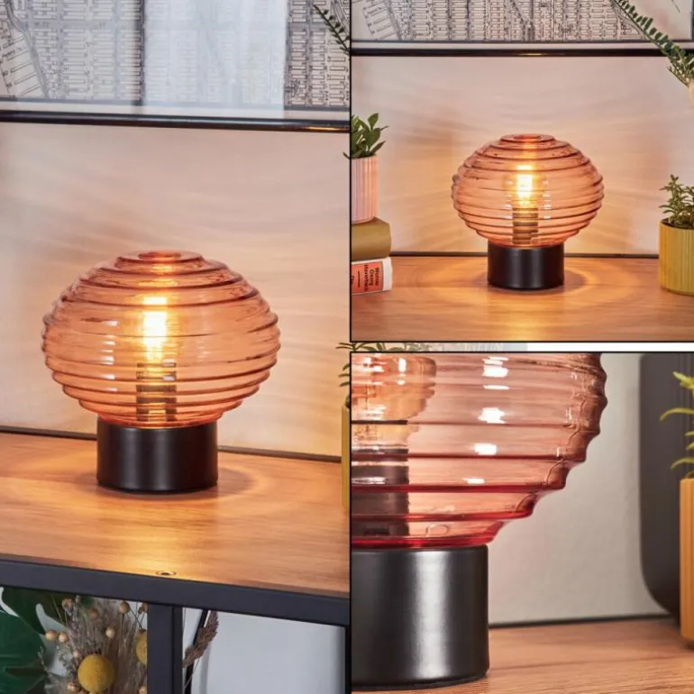 Gualtar Lampe à poser Noir, 1 lumière