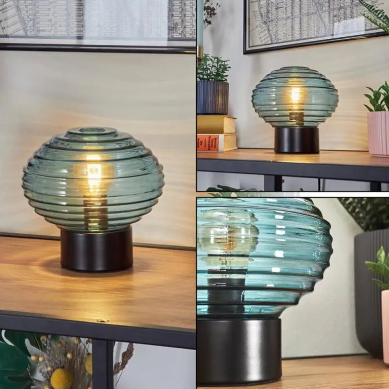 Gualtar Lampe à poser Noir, 1 lumière