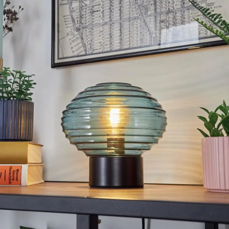 Gualtar Lampe à poser Noir, 1 lumière