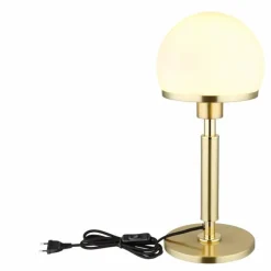 Haku Lampe à poser Luminaires Globo Lighting Laiton, 1 lumière