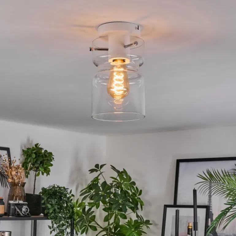 Hasvik Plafonnier, Spot de plafond Blanc, 1 lumière