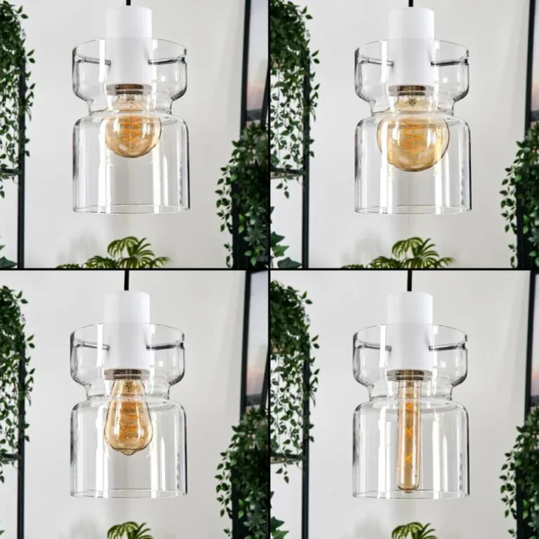 Hasvik Suspension, Suspension Blanc, 3 lumières