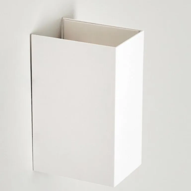 Hoods Lampe murale d´extérieur, Luminaire Up & Down, Applique murale LED Blanc, 1 lumière