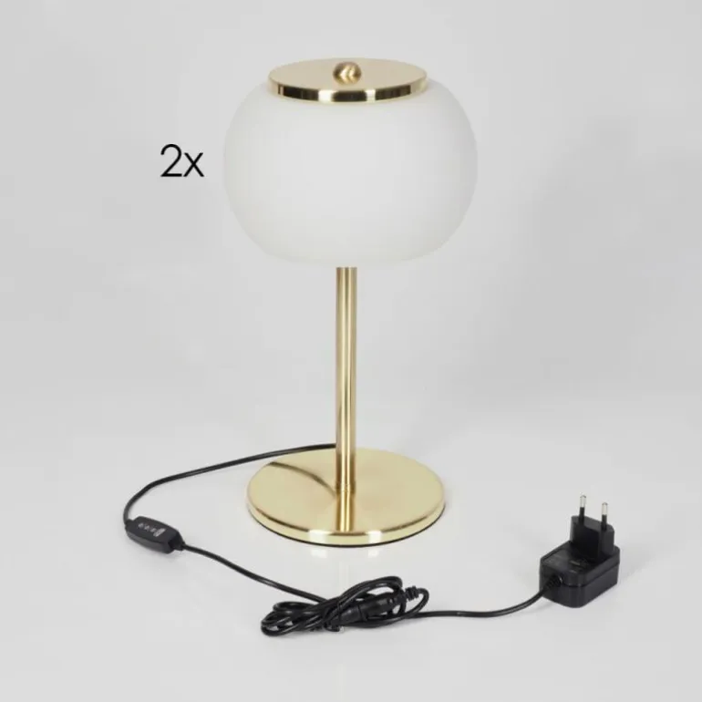 Izenave Lampe à poser, Liseuse LED Or, 1 lumière
