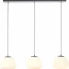 Kaizen Suspension Luminaires Brilliant Noir, 3 lumières