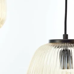 Kaizen Suspension Luminaires Brilliant Noir, 5 lumières