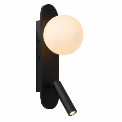 KELLY Applique murale Luminaires Lucide LED Noir, 1 lumière