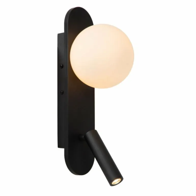 KELLY Applique murale Luminaires Lucide LED Noir, 1 lumière