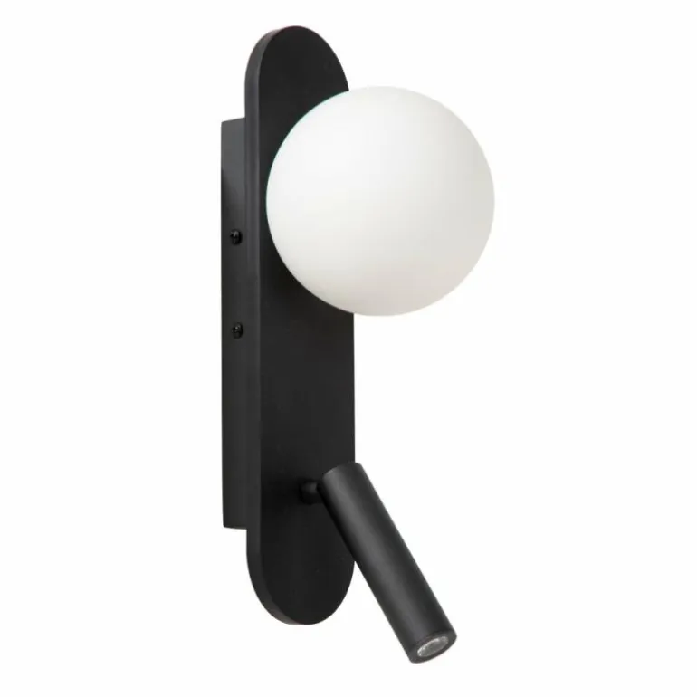 KELLY Applique murale Luminaires Lucide LED Noir, 1 lumière