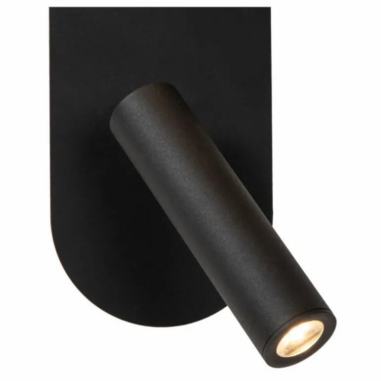 KELLY Applique murale Luminaires Lucide LED Noir, 1 lumière