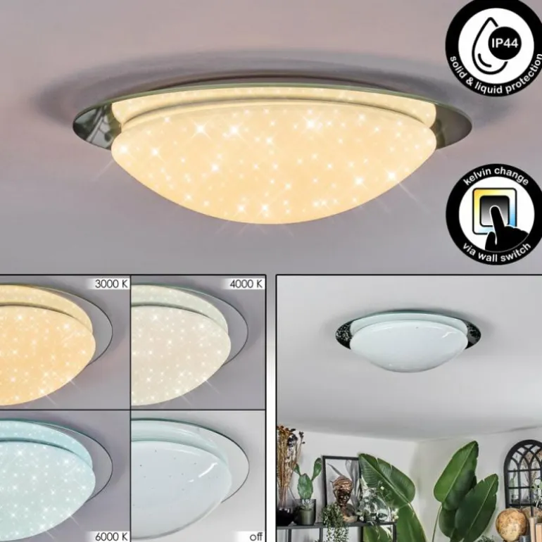 Kessmansbo Plafonnier LED Blanc, 1 lumière