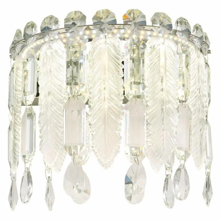 Klunka Plafonnier Luminaires Globo Lighting LED Chrome, 1 lumière