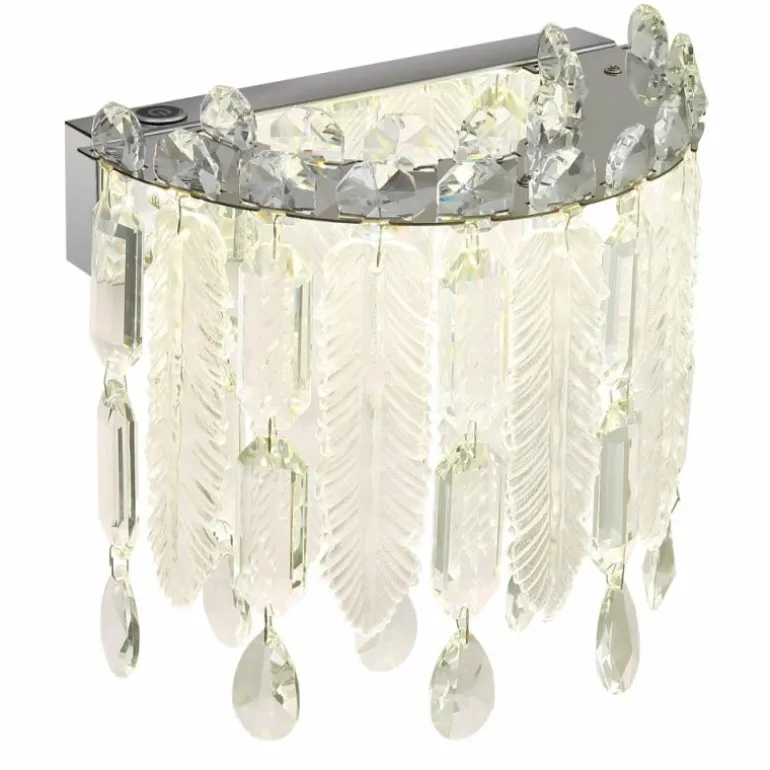 Klunka Plafonnier Luminaires Globo Lighting LED Chrome, 1 lumière