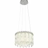 Klunka Suspension Luminaires Globo Lighting LED Chrome, 1 lumière, Télécommandes
