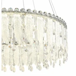 Klunka Suspension Luminaires Globo Lighting LED Chrome, 1 lumière, Télécommandes