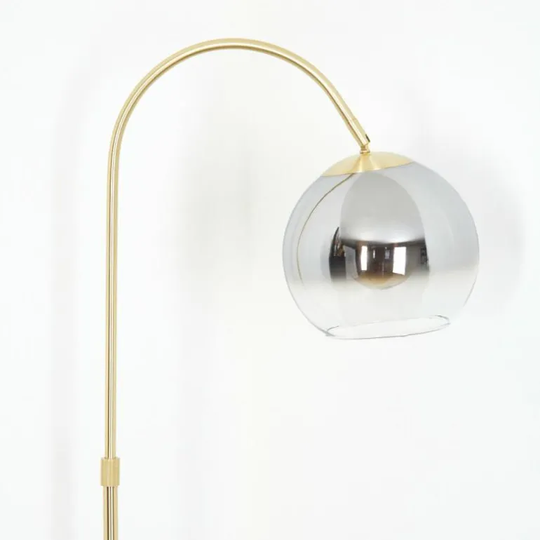 Koyoto Boule lumineuse, Lampadaire Laiton, 1 lumière