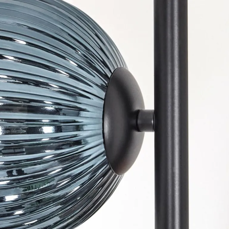 Koyoto Lampadaire Bleu, Vert, Cuivré, 3 lumières