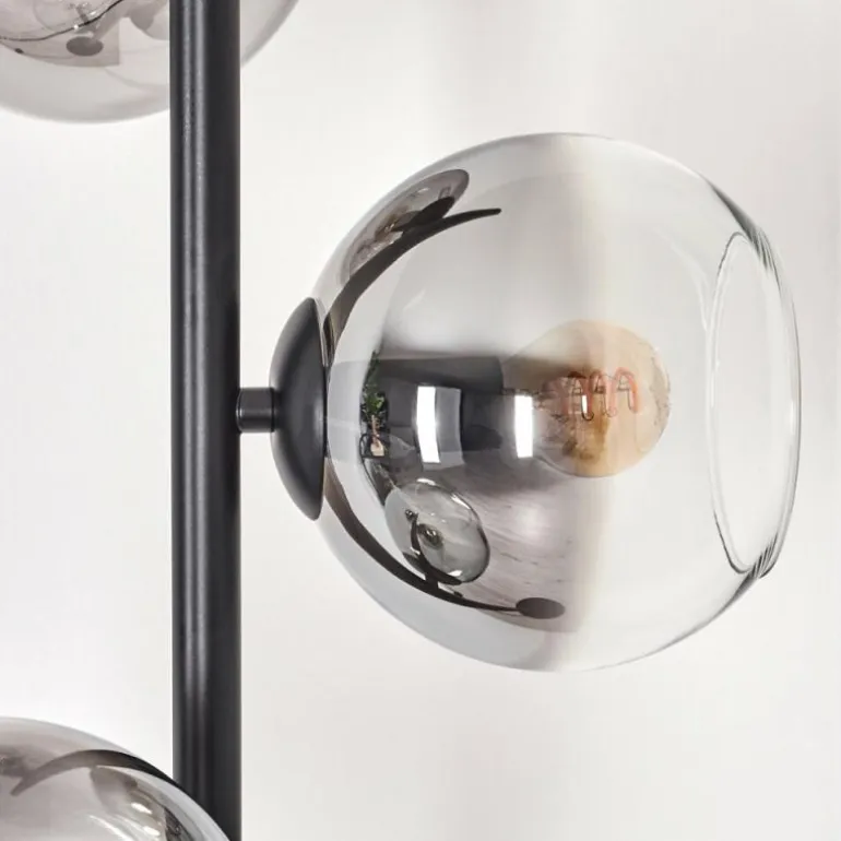 Koyoto Lampadaire Clair, Fumé, 3 lumières