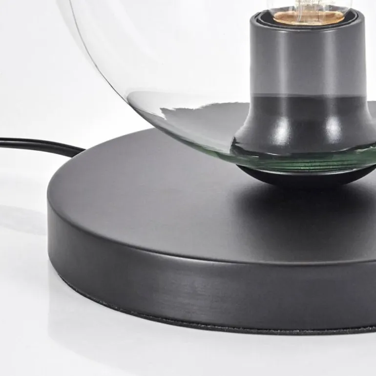 Koyoto Lampe à poser 20 cm Noir, 1 lumière